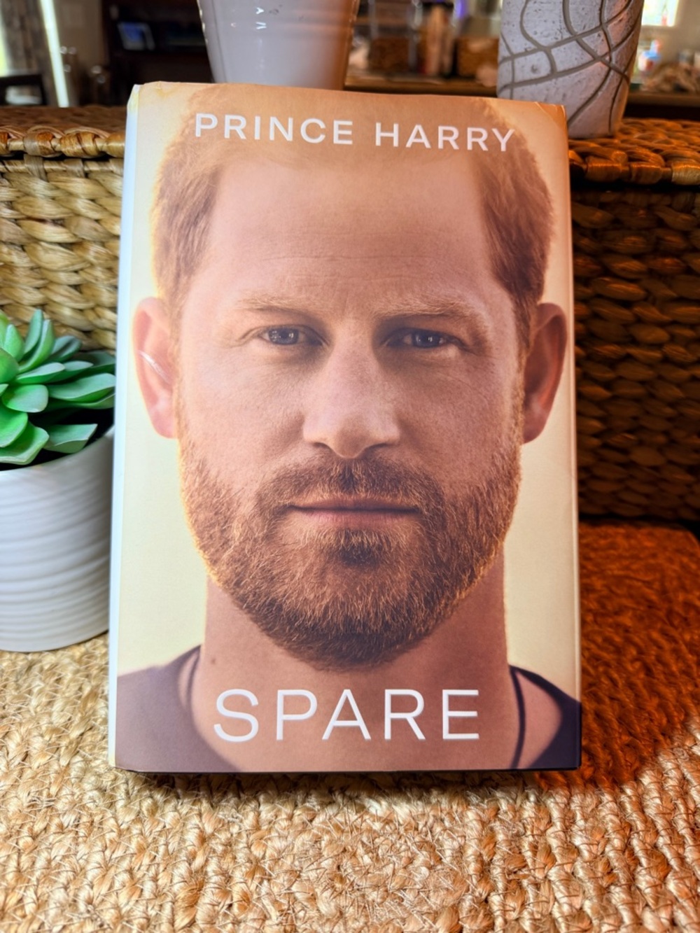“Spare” Hardcover Book from Prince Harry